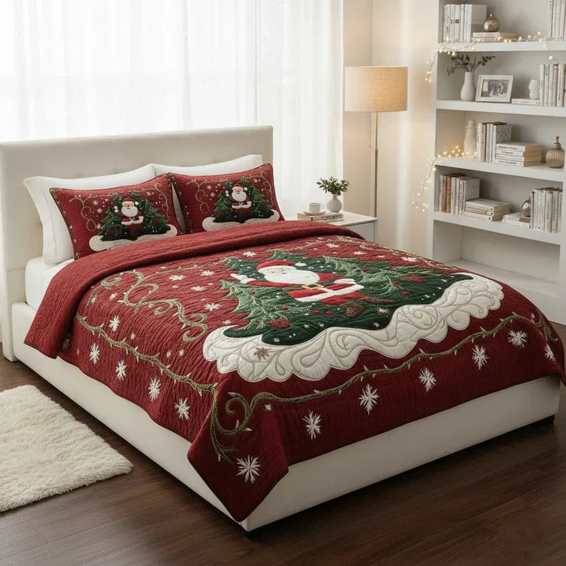 Juego de cama acolchado de 3 piezas - Taller del Padre Noël