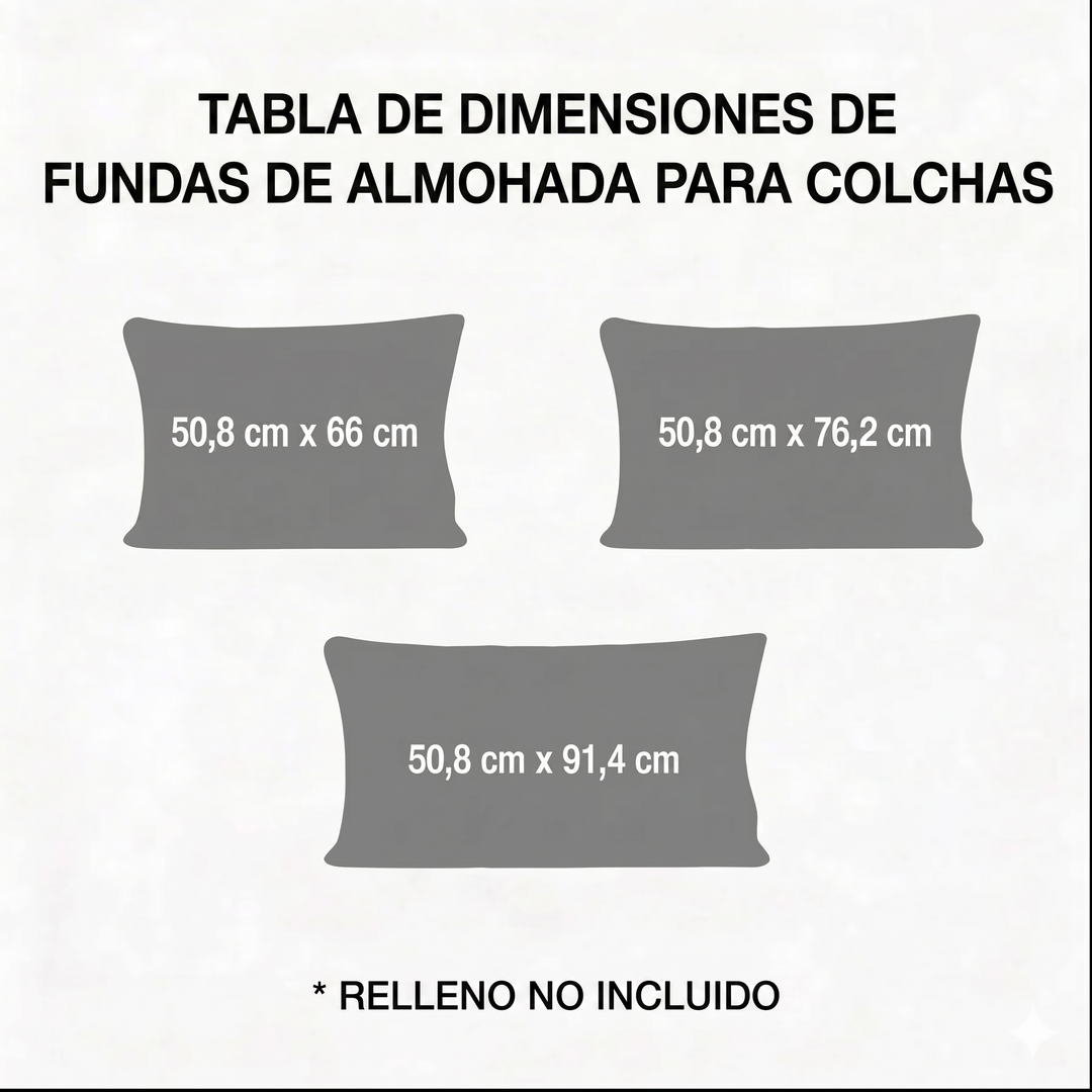 Funda de Cojín Acolchada - Refugio Nevado